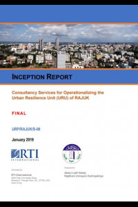 📂 D-01_Final Inception Report of Consultancy Services for Operationalizing the Urban Resilience Unit (URU) in RAJUK, under Package No. URP/RAJUK/S-6-এর কভার ইমেজ